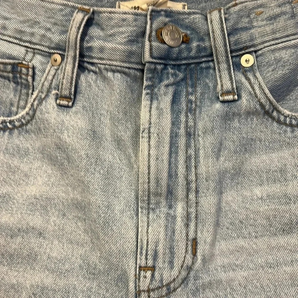 Madewell The Perfect Jean short high waisted size 27 - Picture 6 of 14
